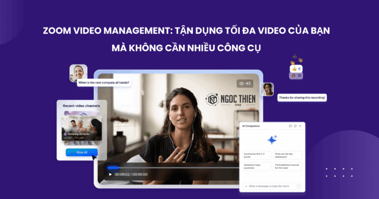 Zoom Video Management là gì? Tổng quan các tính năng chính