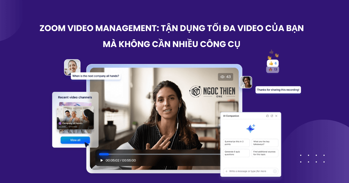 Zoom Video Management là gì? Tổng quan các tính năng chính