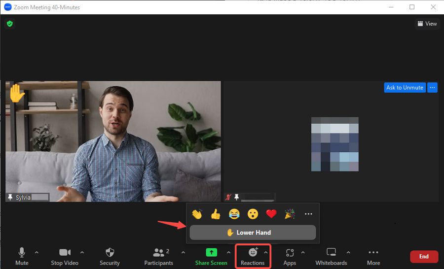 Tính năng giơ tay trên Zoom Workplace là gì?