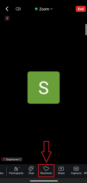 Cách giơ tay trên Zoom Workplace trên điện thoại (Android)