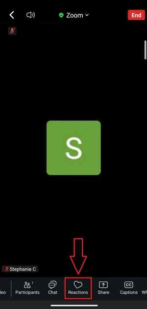 Cách giơ tay trên Zoom Workplace trên điện thoại (Android)