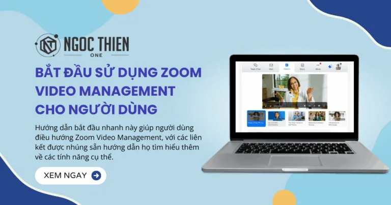 Bắt đầu sử dụng Zoom Video Management cho người dùng