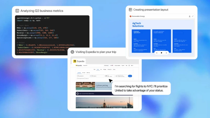 ChatGPT Agent giúp người dùng thực hiện đa dạng tác vụ