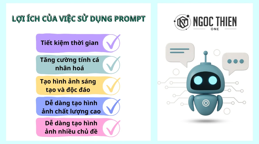 Lợi ích của việc sử dụng prompt tạo hình ảnh ChatGPT