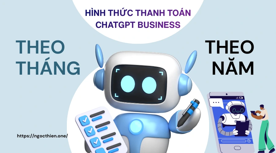 Các hình thức thanh toán ChatGPT Business hiện nay