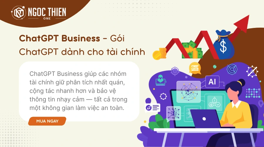 ChatGPT Business - Ứng dụng AI trong tài chính