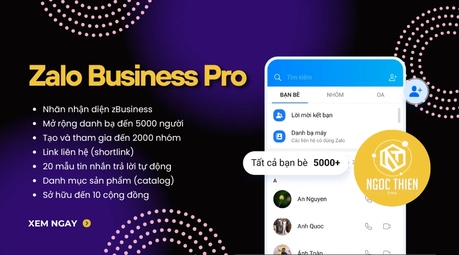Zalo Business Pro là gì?