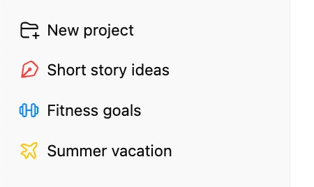 Cách tạo Project mới trong ChatGPT