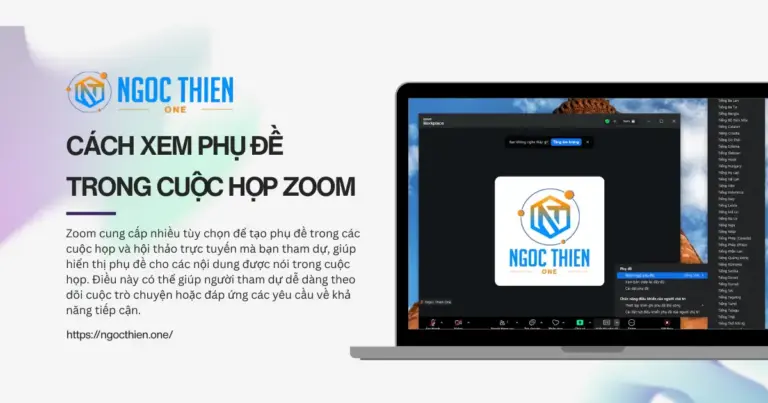 Cách xem phụ đề trong cuộc họp Zoom