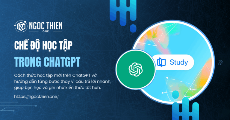 Chế độ học tập trong ChatGPT là gì? Cách sử dụng