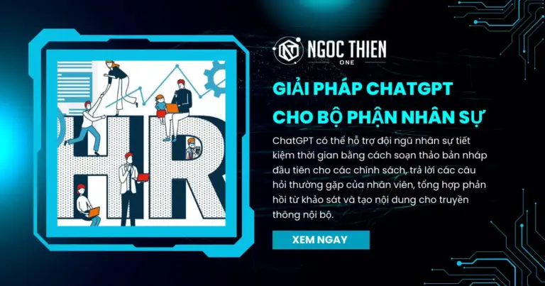 Giải pháp ChatGPT cho bộ phận nhân sự