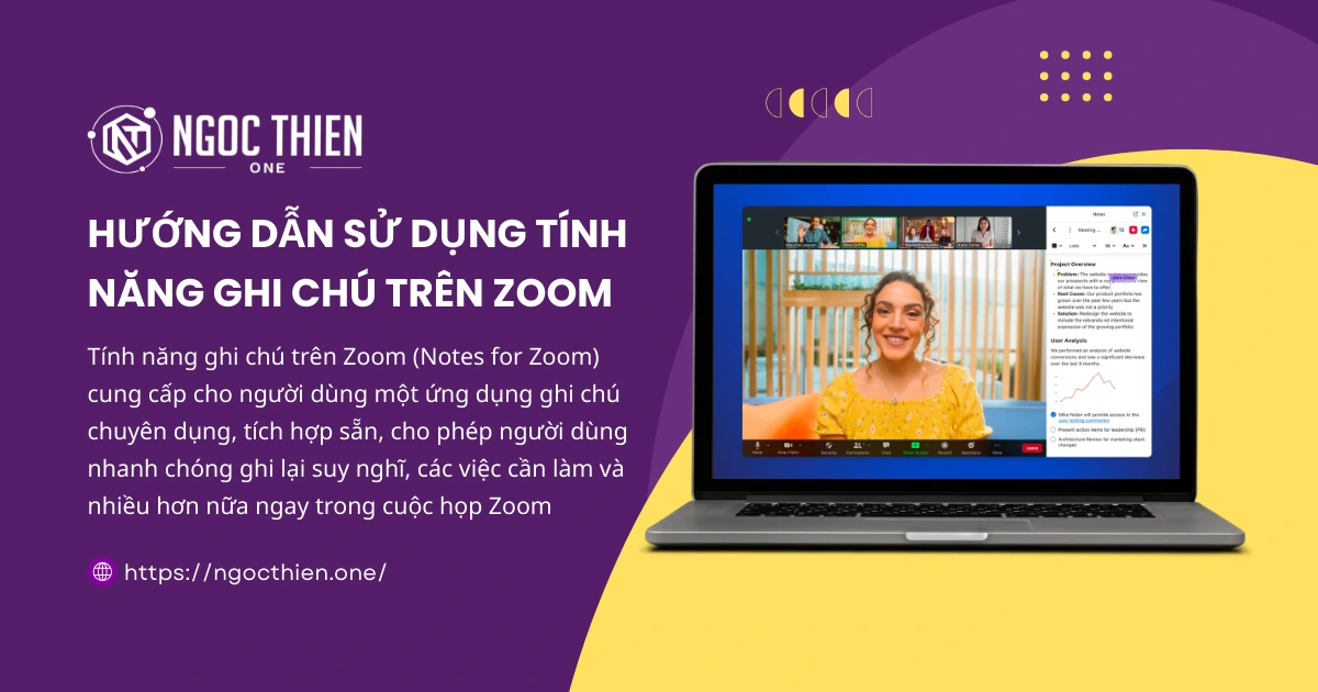 Cách sử dụng tính năng ghi chú trên Zoom