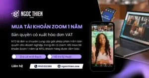 Mua tài khoản Zoom 1 năm bản quyền có xuất hóa đơn VAT