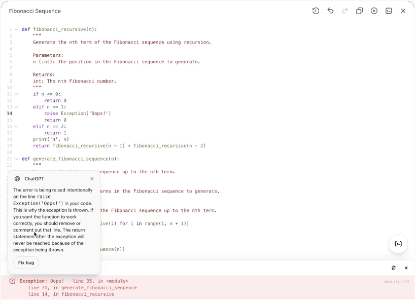 Thực thi mã Python với canvas
