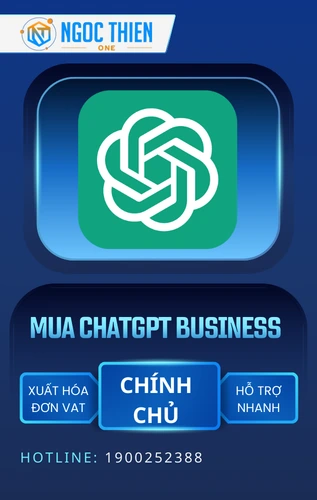Mua ChatGPT Business - Xuất hóa đơn VAT, chứng từ hợp lệ