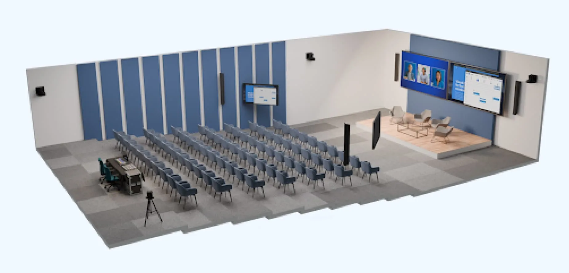 Tính năng nghe nhìn tùy chỉnh cho Zoom Rooms