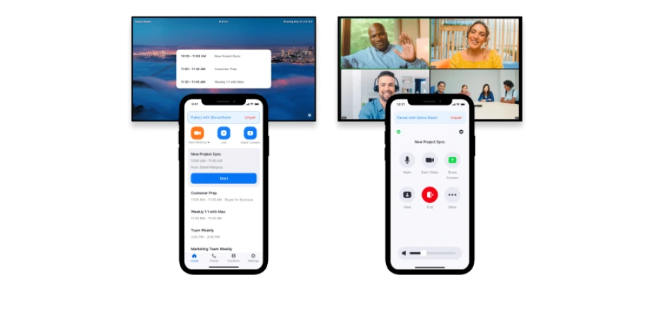 Điều khiển Zoom Rooms từ thiết bị di động hoặc máy tính xách tay của bạn