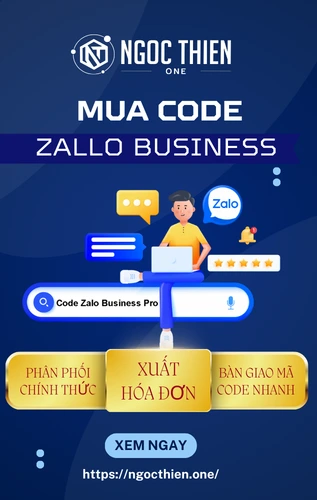 Mua code Zalo business Pro