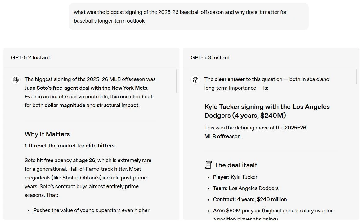 Câu trả lời hữu ích hơn, được tổng hợp tốt hơn khi sử dụng web