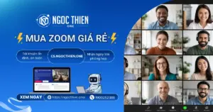 Mua Zoom giá rẻ nhận link phòng họp ngay tức thì