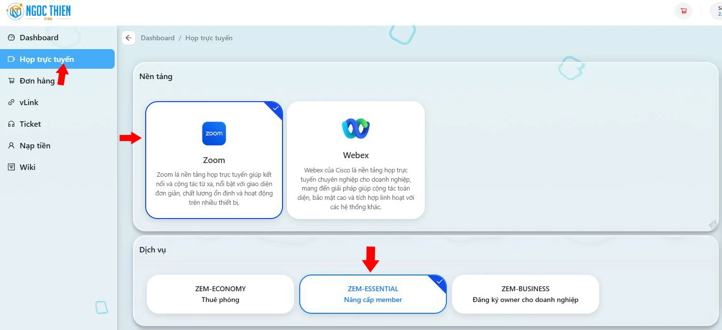 Chọn gói Zoom 300 người phù hợp với nhu cầu