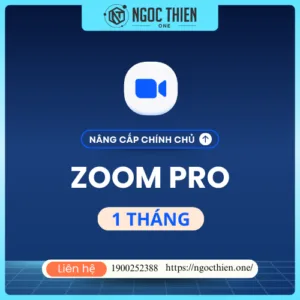 Mua Zoom Pro 1 tháng bản quyền giá bao nhiêu?
