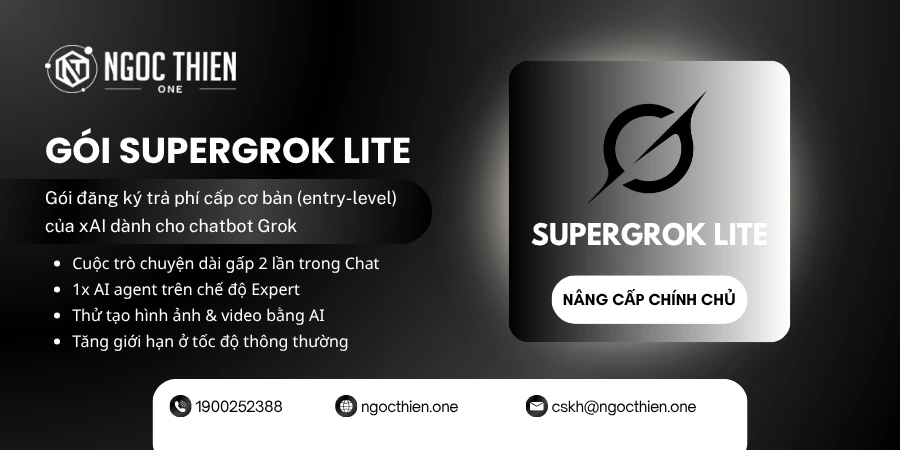 Gói SuperGrok Lite