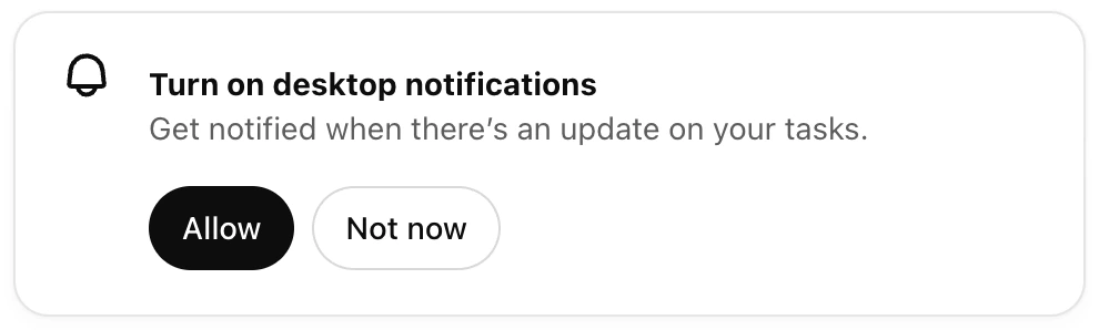 ChatGPT sẽ hiển thị thông báo yêu cầu bật quyền trong cuộc trò chuyện
