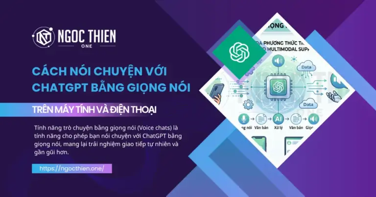 Cách nói chuyện với ChatGPT bằng giọng nói