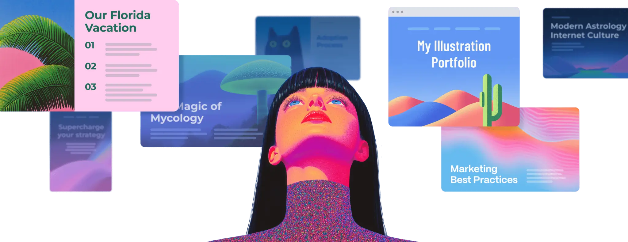 Ảnh nền Gamma - Cô gái