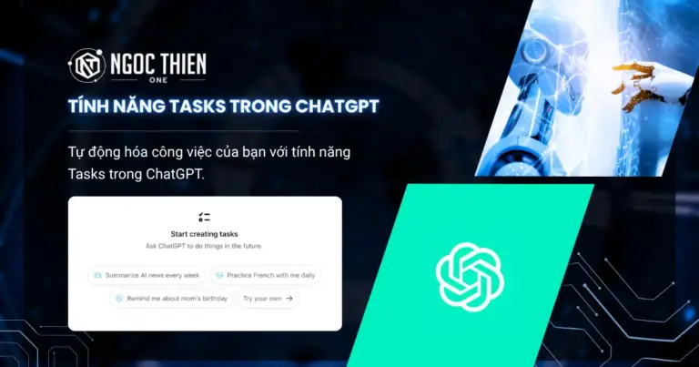 Tìm hiểu tính năng Tasks trong ChatGPT