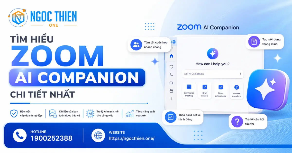 Tìm hiểu Zoom AI Companion chi tiết nhất