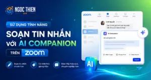 Sử dụng tính năng soạn tin nhắn với AI Companion trên Zoom
