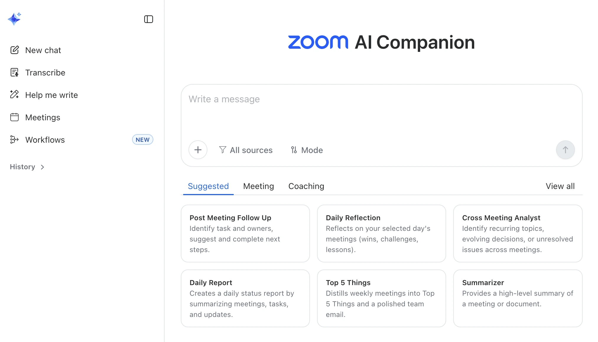 Zoom AI Companion là gì?