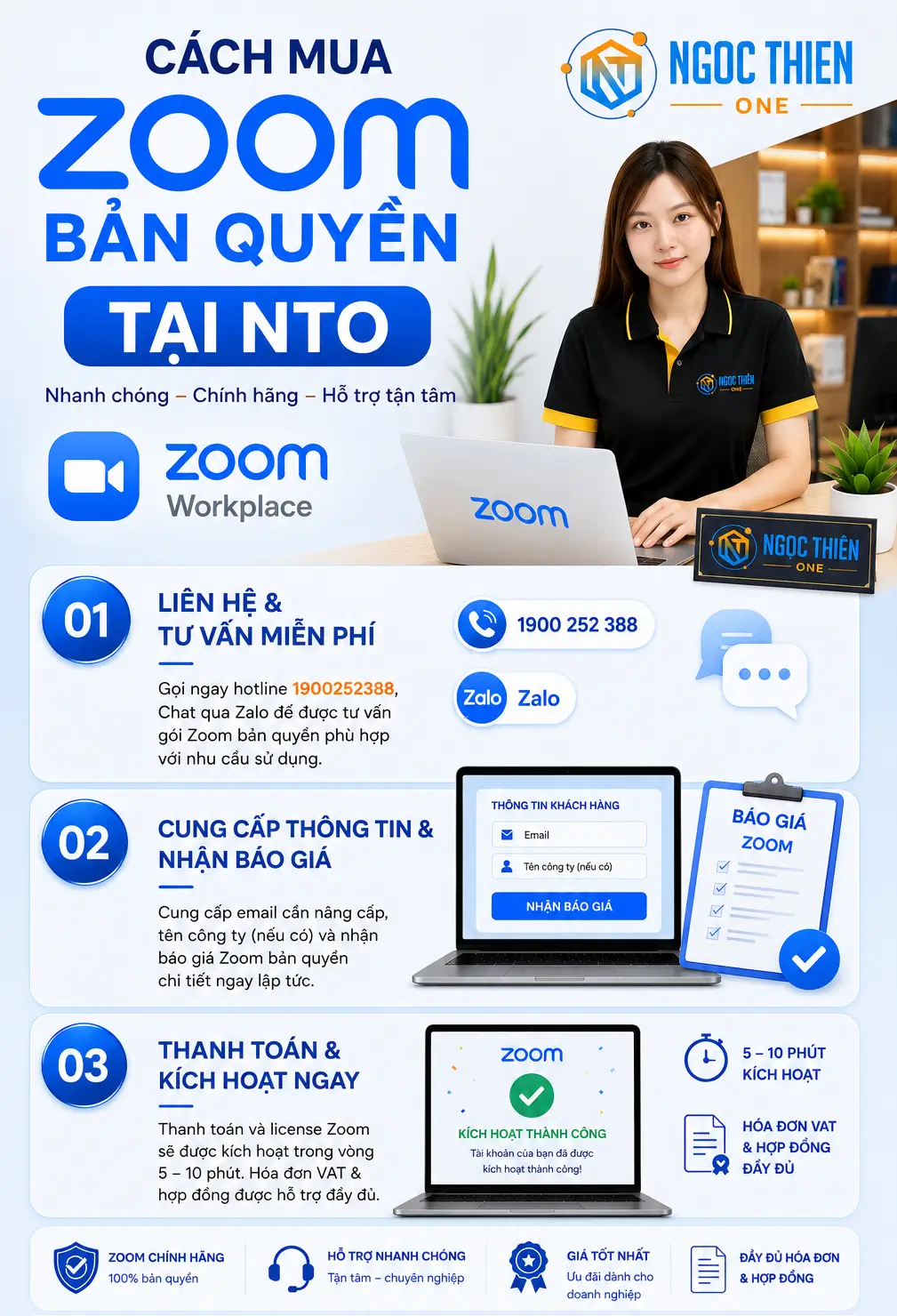 Cách mua Zoom tại Ngọc Thiên One