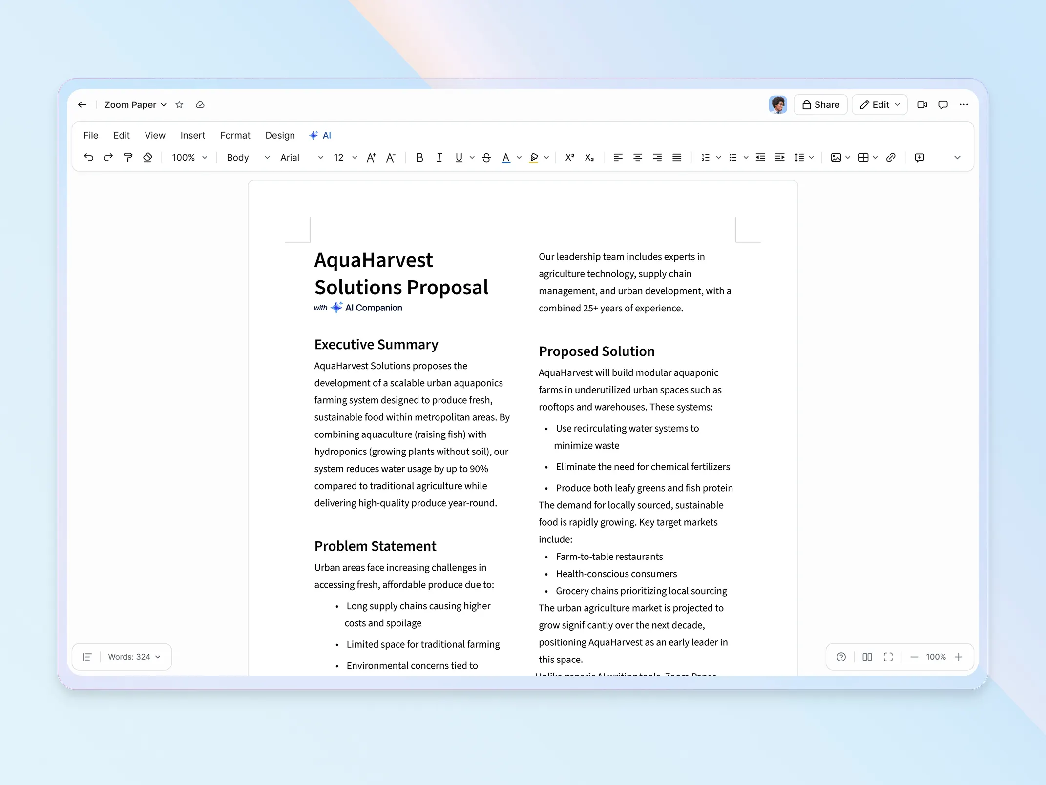 Zoom Paper là gì? Không gian làm việc AI thế hệ mới