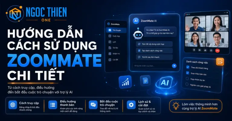 Hướng dẫn cách sử dụng ZoomMate chi tiết