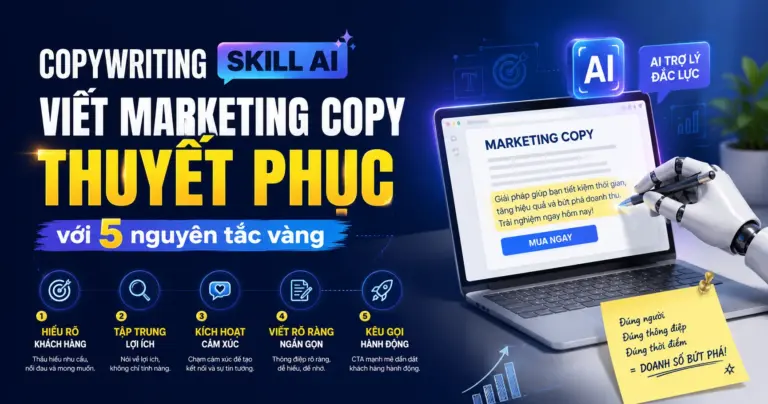 copywriting - copywriting Copywriting Skill AI — Viết marketing copy thuyết phục với 5 nguyên tắc