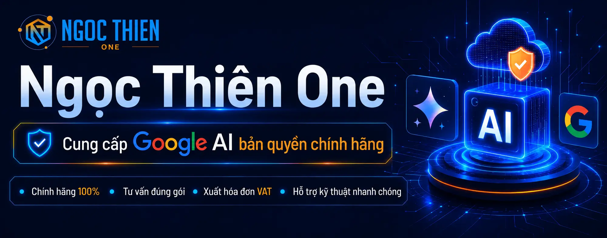 Ngọc Thiên One - Cung cấp Google AI bản quyền chính hãng