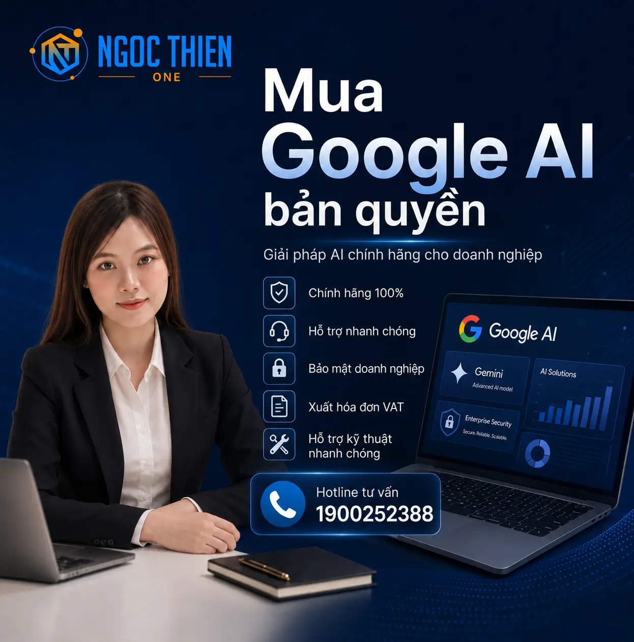 Cần mua google ai bản quyền?