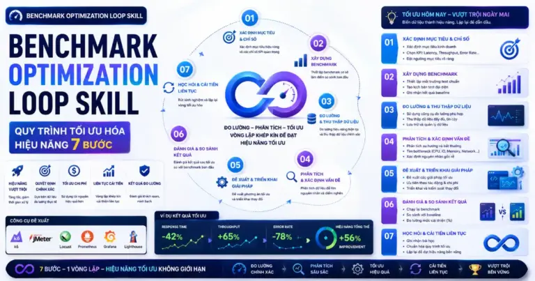 Benchmark Optimization Loop Skill: Quy Trình Tối Ưu Hóa Hiệu Năng 7 Bước