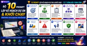 Bộ 10 Prompt Lập kế hoạch dự án và Khởi chạy