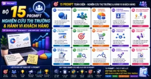 Bộ 15 Prompt Nghiên cứu thị trường và Hành vi khách hàng