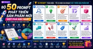 Bộ 50 Prompt Phát Triển Sản Phẩm Mới Đột Phá Bậc Nhất