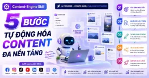 Content-Engine Skill: 5 Bước Tự Động Hóa Content Đa Nền Tảng