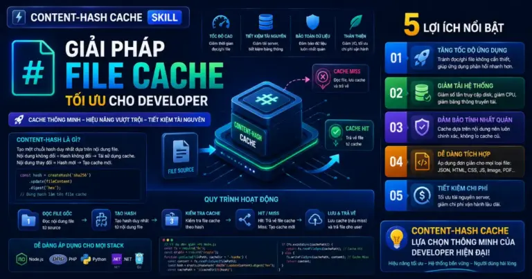 Content-Hash Cache Skill: Giải Pháp File Cache Tối Ưu Cho Developer