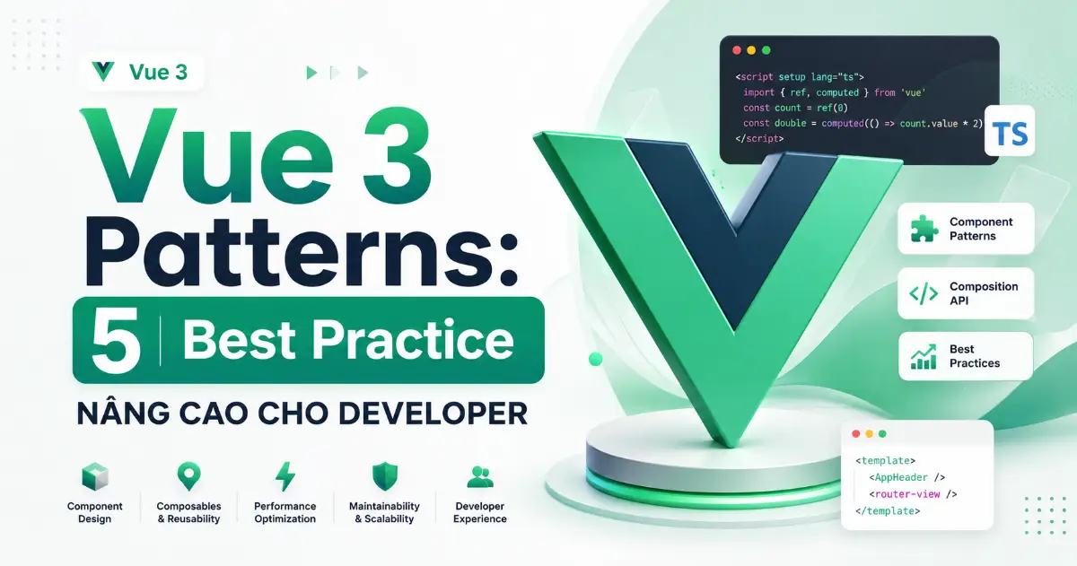 Vue 3 Patterns: 5 Best Practice Nâng Cao Cho Developer
