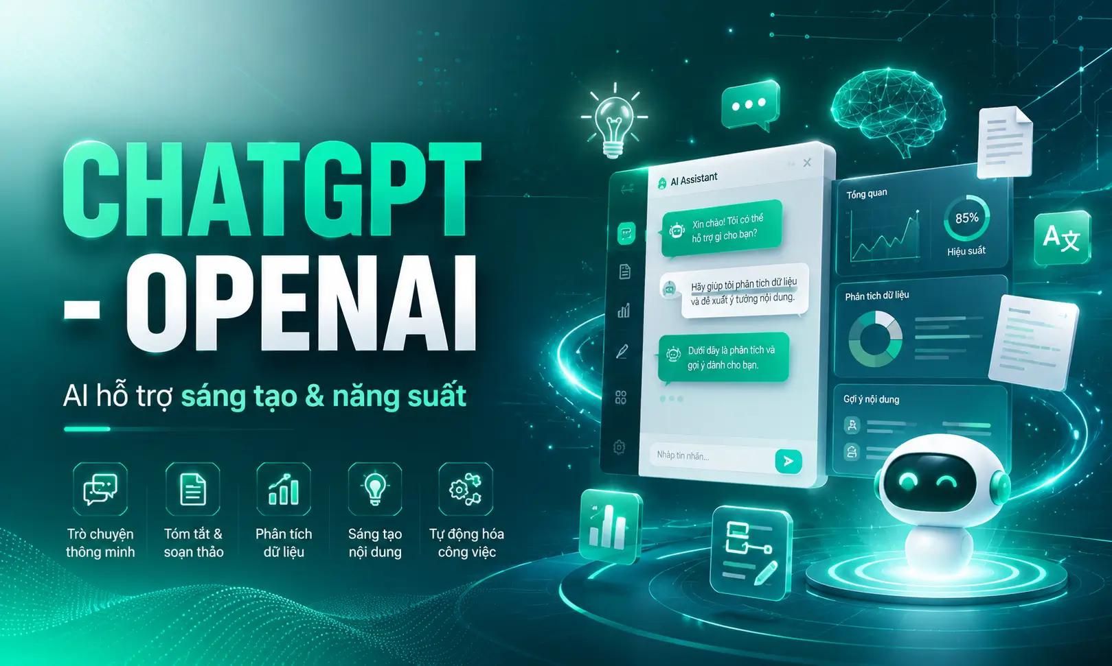 Bản quyền phần mềm ChatGPT - OpenAI
