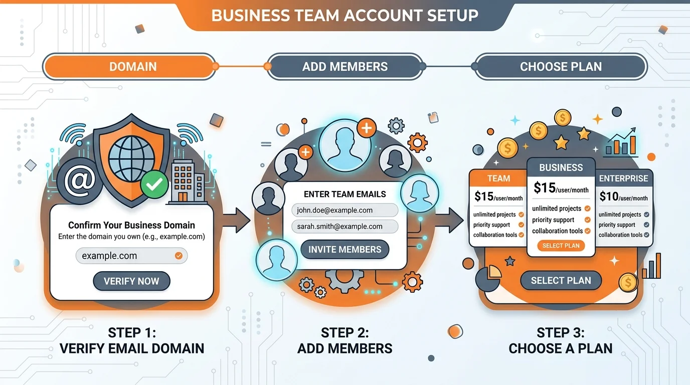 Hướng dẫn đăng ký gói Claude Team chi tiết