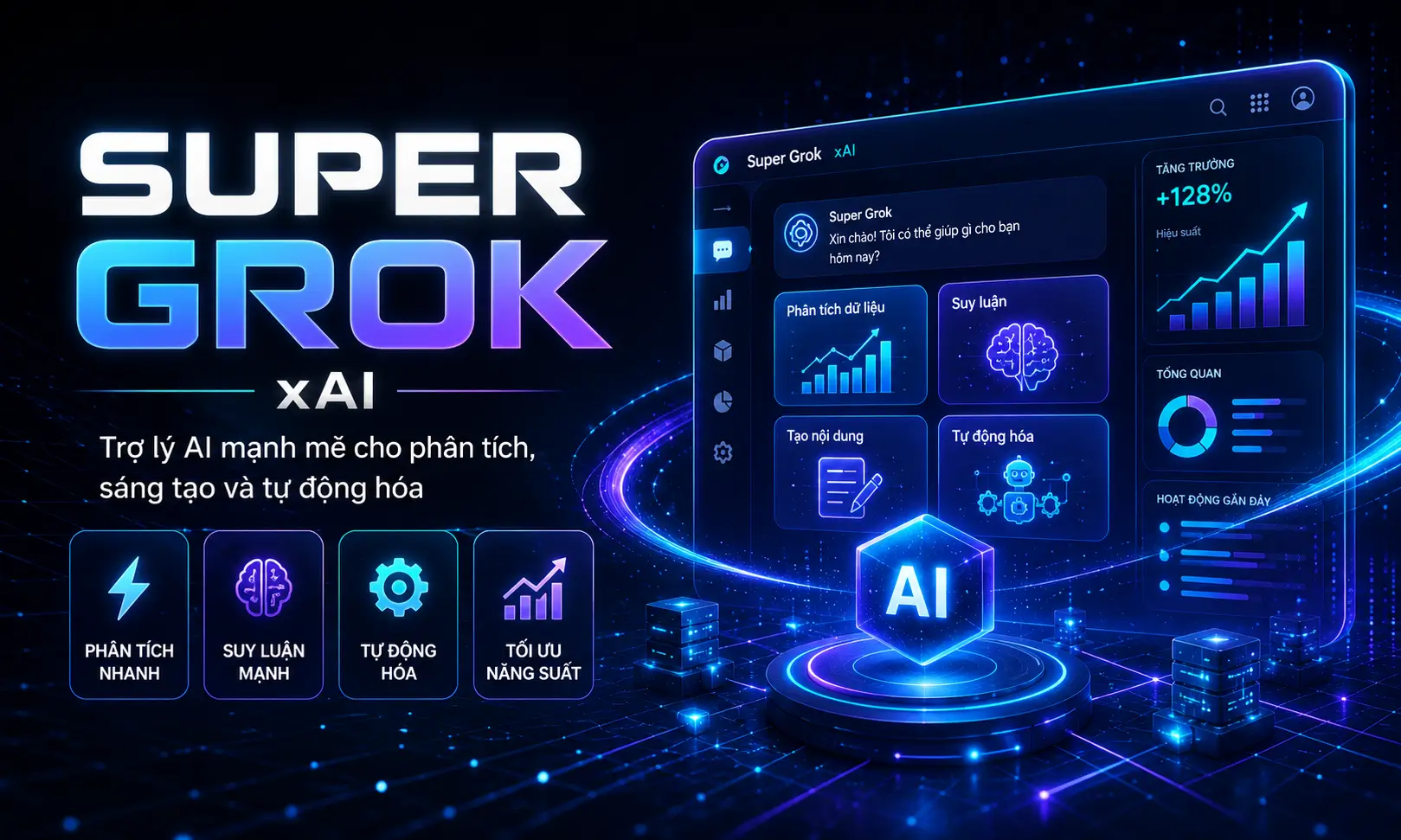 Bản quyền phần mềm Super Grok - xAI